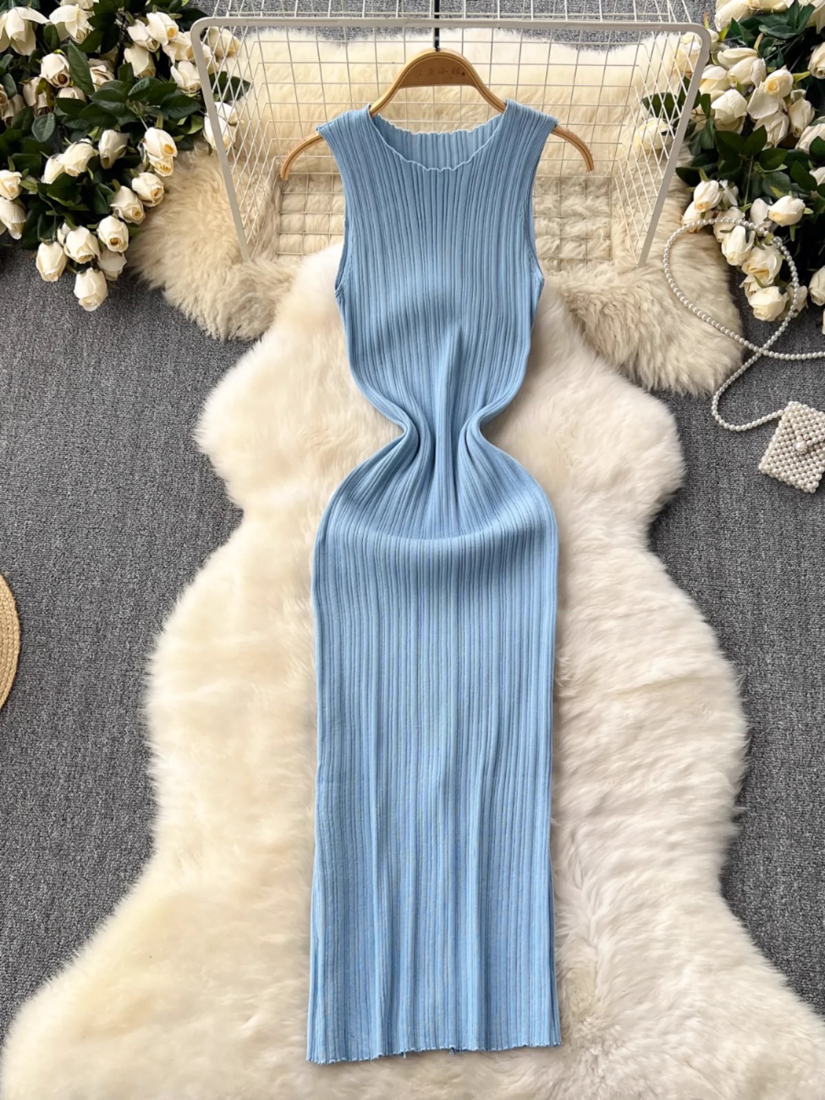 Eloise knitted dress KBC243 images